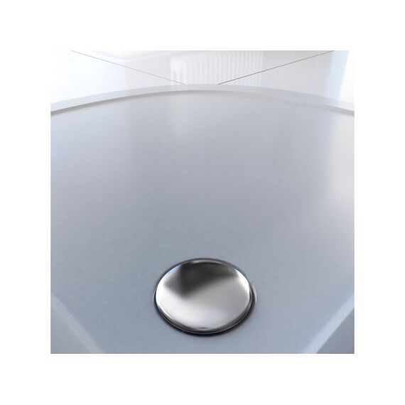 Aurlane Pure 2 Douchebak Acryl 1/4 Rond 90X90Cm Excl Afvoer