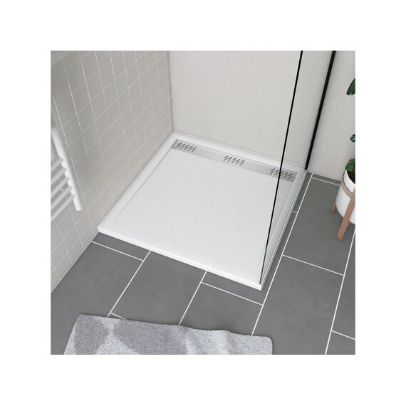 Aurlane Pure 2 Douchebak Met Rooster Chroom 90X90Cm Excl Afvoer