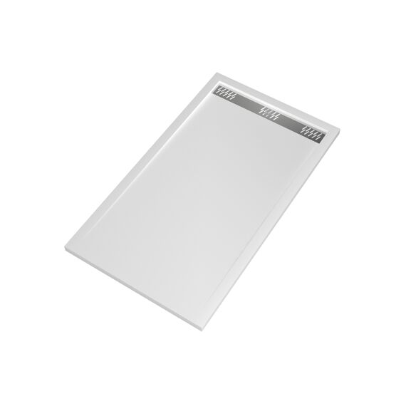 Aurlane Pure 2 Douchebak Met Rooster Chroom 80X140Cm Excl Afvoer