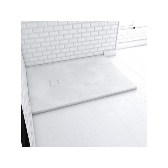 Aurlane Stone 2 Douchebak Wit 90X120Cm Excl Afvoer