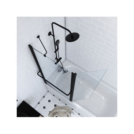 Aurlane Ibiza Badwand Zwart Mat 130X105Cm