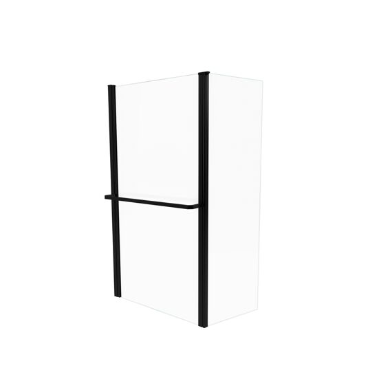 Aurlane Ibiza Badwand Zwart Mat 130X105Cm