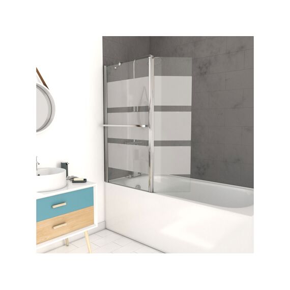 Aurlane Ibiza Badwand Chroom Mat 130X105Cm