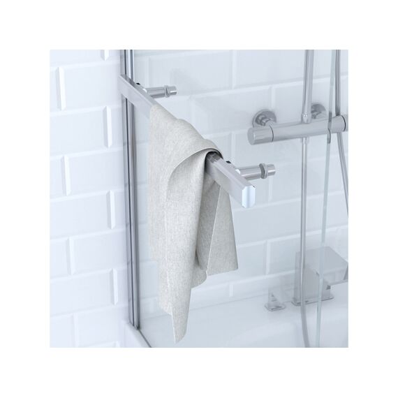 Aurlane Prime Badwand Chroom 150X85Cm
