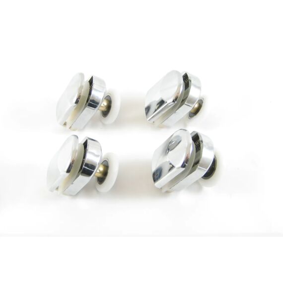 Aurlane Wielen Voor Douchecabine Metaal/Chroom Dia 23Mm 4 Stuks