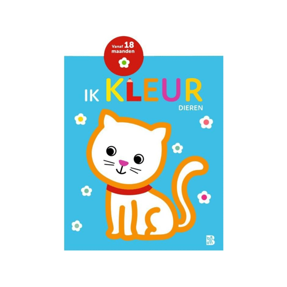 Mijn Allereerste Kleurboek - Ik Kleur Dieren