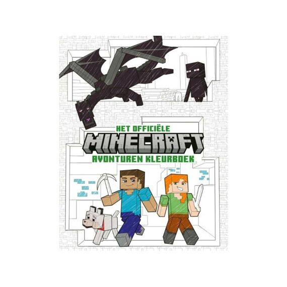 Officiele Minecraft Avonturen Kleurboek