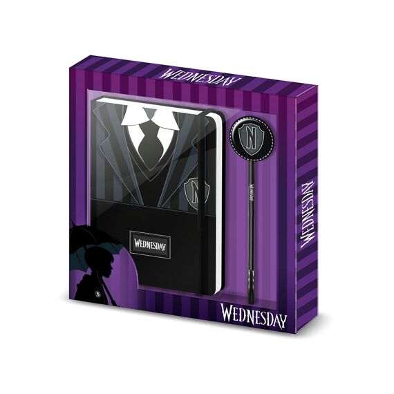 Wednesday Dagboek Met Fashion Pen Uniform