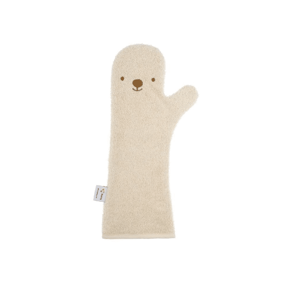 Nifty Washand Baby Shower Bear Nougat