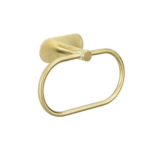 Wenko Turbo-Loc Orea Gold Matt Handdoekhouder Ring