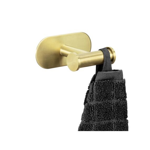 Wenko Turbo-Loc Orea Gold Matt Wandhaken Duo