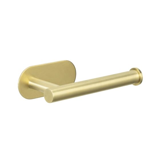 Wenko Turbo-Loc Orea Gold Matt Toiletrolhouder