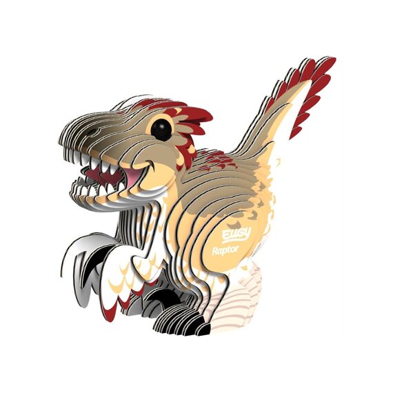 Eugy 3D Puzzel Raptor 8.3X3.7X6.8Cm