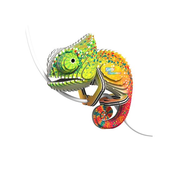 Eugy 3D Puzzel Kameleon 7.1X5.4X7.5Cm