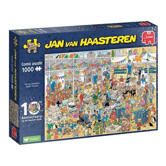 Jumbo Puzzel 1000 Stuks Jan Van Haasteren 10 Jaar Jvh Studio