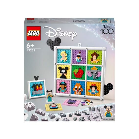 LEGO Disney Princess 43221 100 Jaar Disney Animatiefiguren