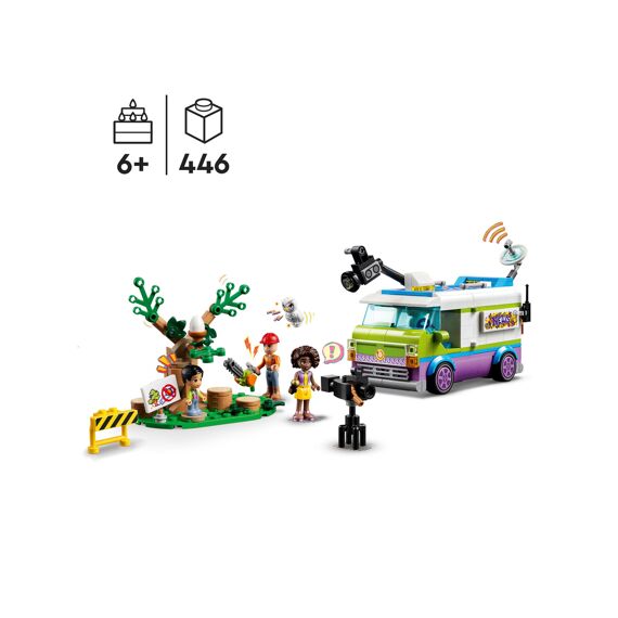 LEGO Friends 41749 Nieuwsbusje