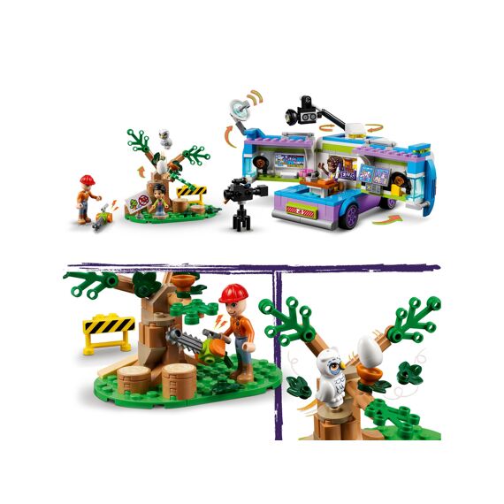 LEGO Friends 41749 Nieuwsbusje