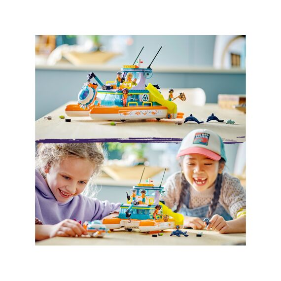 LEGO Friends 41734 Reddingsboot Op Zee