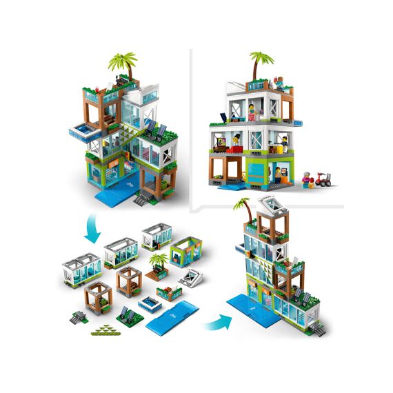 LEGO City 60365 Appartementsgebouw