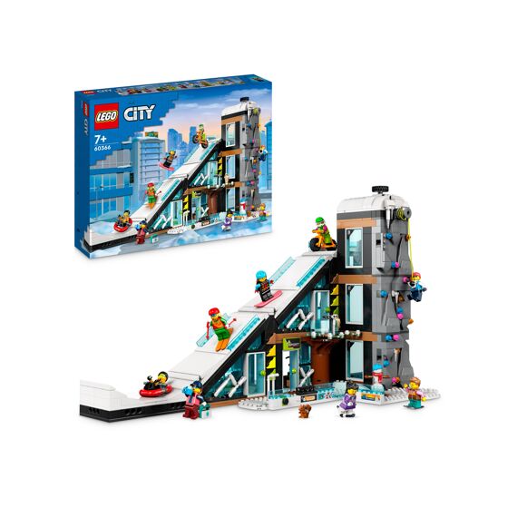 LEGO City 60366 Ski- En Klimcentrum