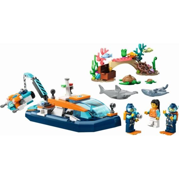 LEGO City 60377 Verkenningsduikboot