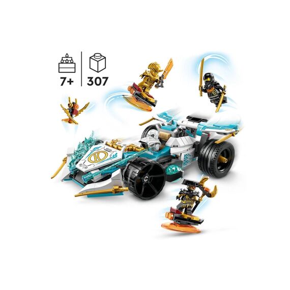 Lego Ninjago 71791 Zanes Drakenkracht Spinjitzu Racewagen