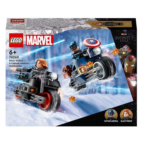 LEGO Super Heroes 76260 Black Widow & Captain America Motoren