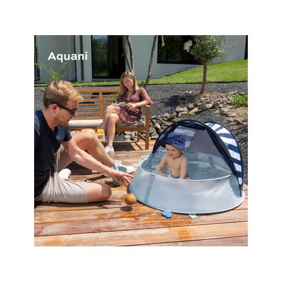 Babymoov Uv- Werende Tent Aquani Mariniere 3 In 1 (Incl Speeltjes)