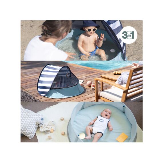 Babymoov Uv- Werende Tent Aquani Mariniere 3 In 1 (Incl Speeltjes)