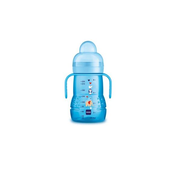 Mam Zuigfles Trainer Better Together + 220Ml 4M+ Blauw