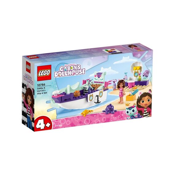 LEGO Gabby'S Dollhouse 10786 Vertroetelschip Van Gabby En Meerminkat