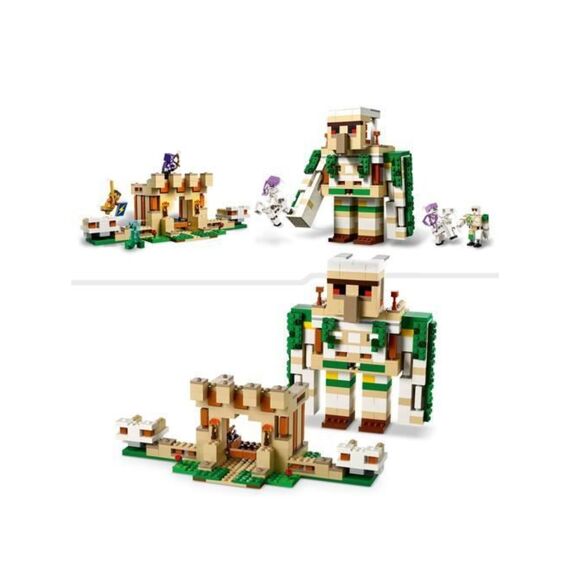 LEGO Minecraft 21250 Het Ijzergolemfort