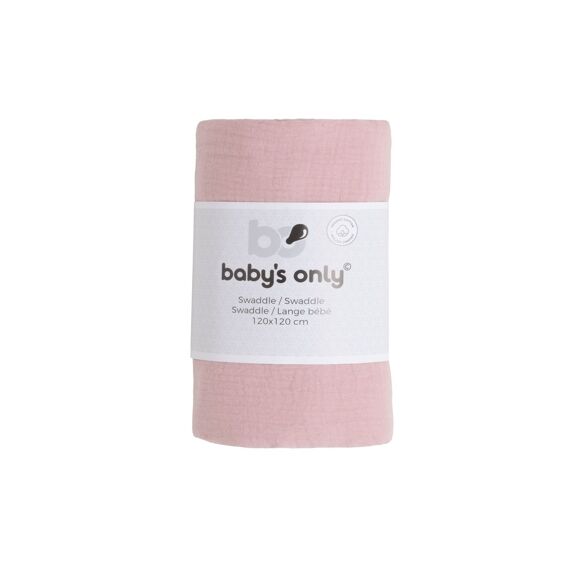 Babys Only Fresh Eco Hydrofiel Doek 120X120Cm Oud Roze