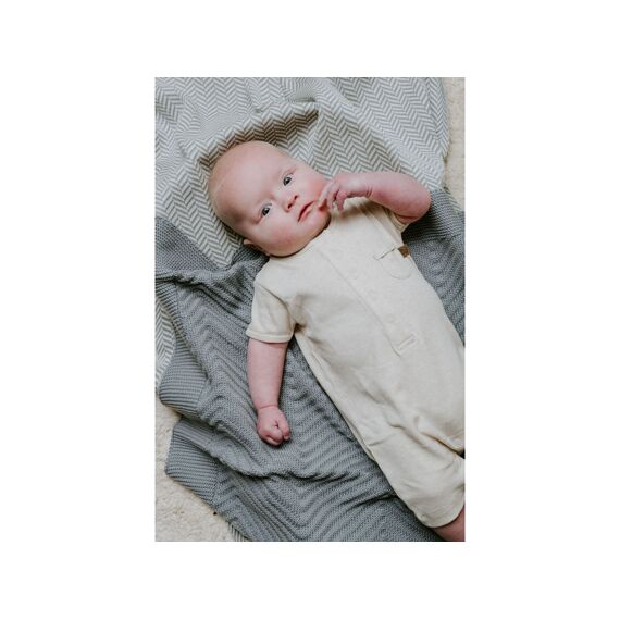 Babys Only Grace Wiegdeken 75X95Cm Nordic Blue