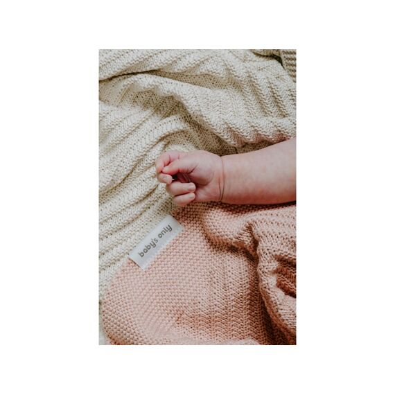 Babys Only Grace Newborn Deken 65X75Cm Warm Linen