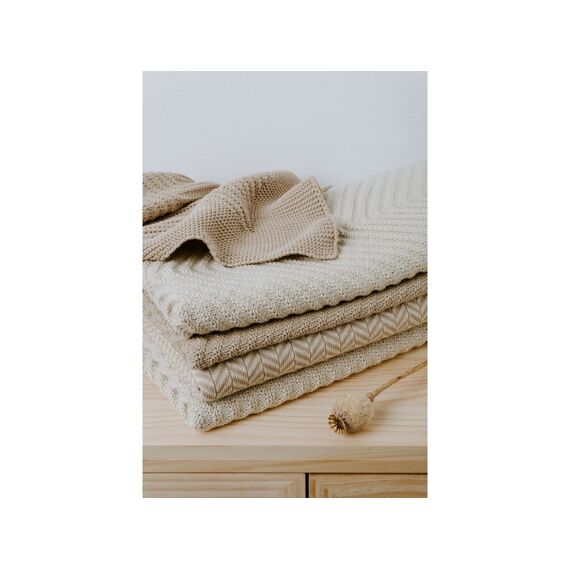 Babys Only Grace Wiegdeken 75X95Cm Warm Linen