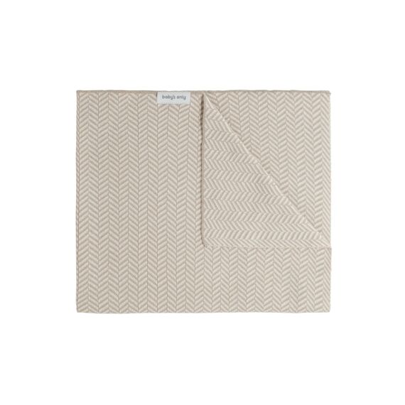 Babys Only Dawn Wiegdeken 75X95Cm Beige/Ecru