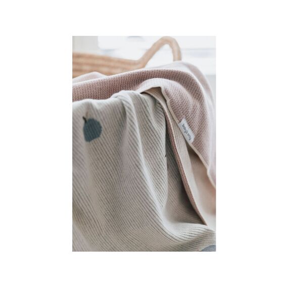 Babys Only Lush Wiegdeken 75X95Cm Blush/Ecru