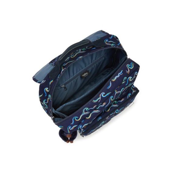 Kipling Boekentas Iniko Fun Ocean Print