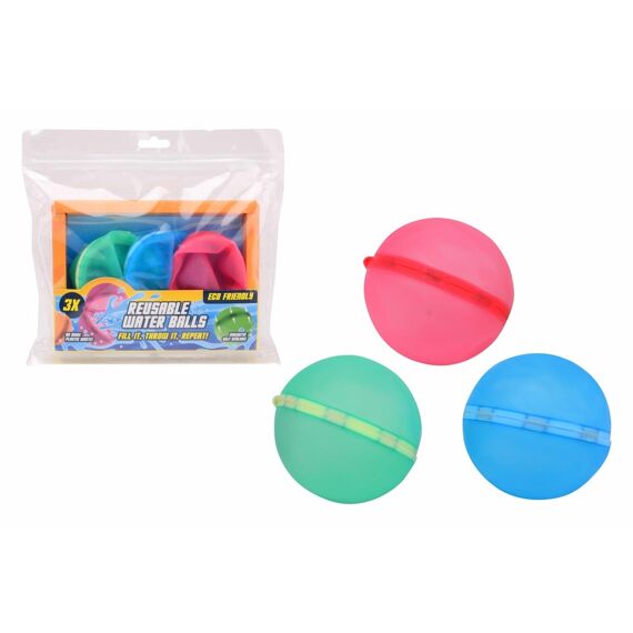 Aqua Fun Herbruikbare Magnetische Waterballen 3 Stuks