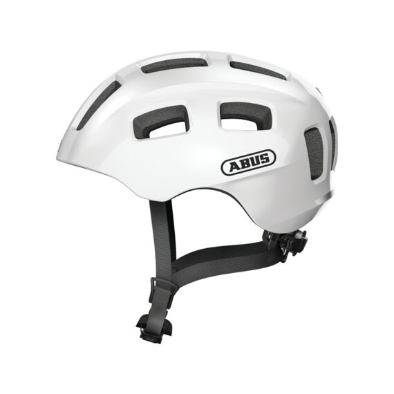 Abus Youn-I 2.0 Kids Fietshelm Pearl White S