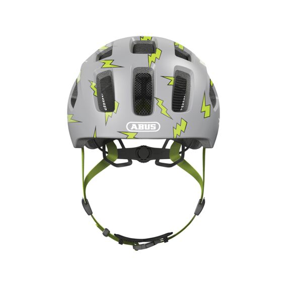 Abus Youn-I 2.0 Kids Fietshelm Grey Flash M