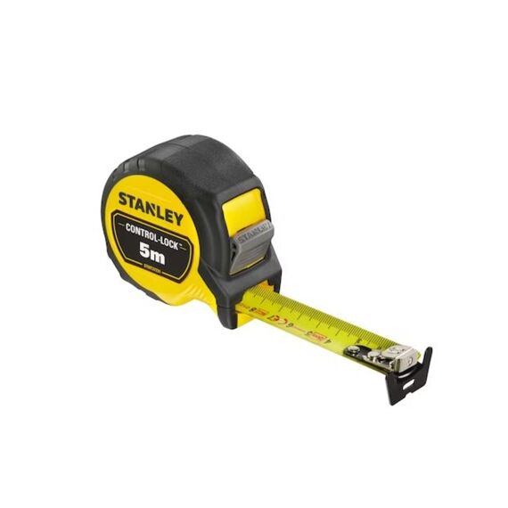 Stanley Rolbandmaat Control-Lock 5M - 25Mm