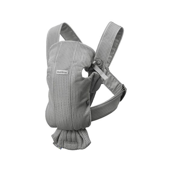 Babybjorn Draagzak Mini 3D Mesh Grijs