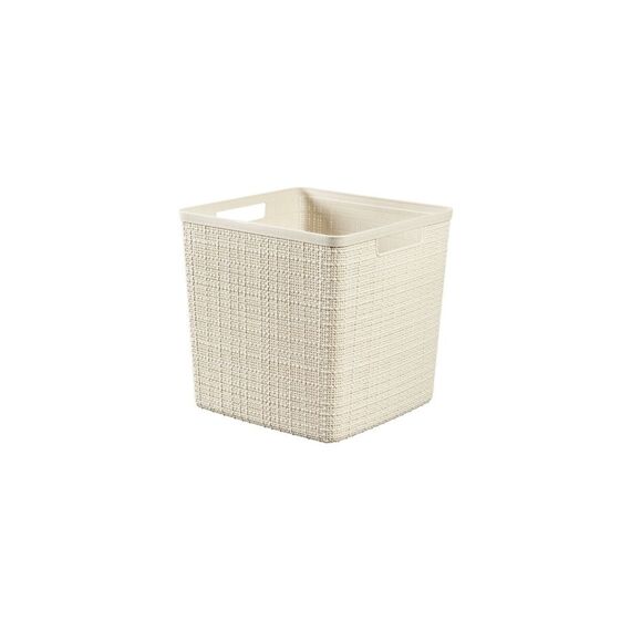 Curver Jute Opbergmand Cube 17L Offwhite