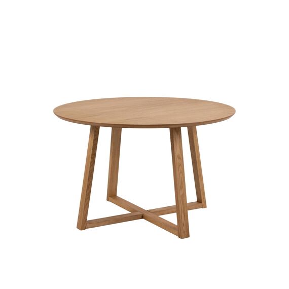 Malika Dining Tafel Rond Eik D120X75Cm