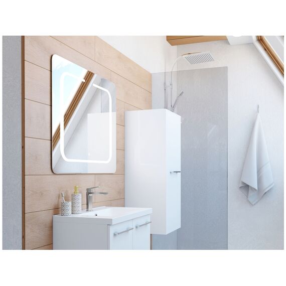 Allibert Auror Spiegel Met Verlichting 60 Cm