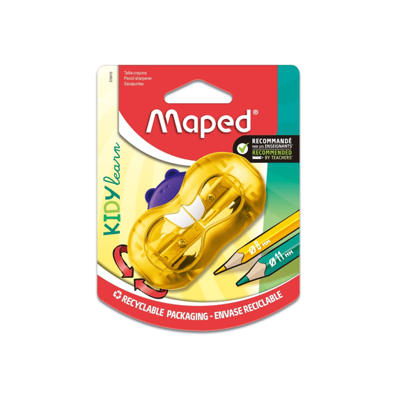 Maped Slijper Croc Croc Twist 2 Gaten Assortiment Prijs Per Stuk Assortiment