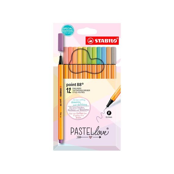 Stabilo Point 88 Fineliner 12 Stuks